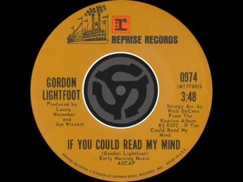 Gordon Lightfoot - If You Could Read My Mind