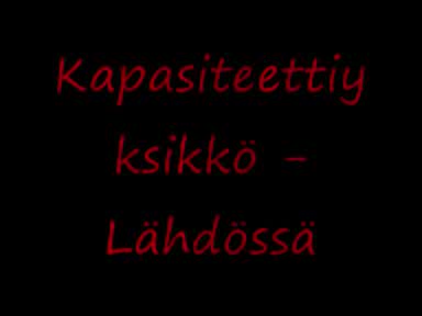 Kapasiteettiyksikkö - Lähdössä