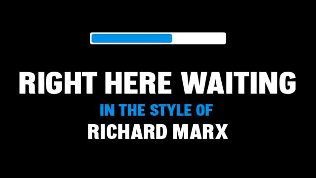 Richard Marx - Right Here Waiting