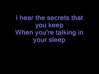 Romantics - Talking in Your Sleep
