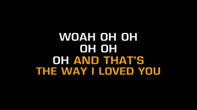 Taylor Swift - The Way I Loved You