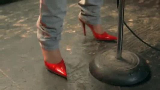 Kellie Pickler - Red High Heels