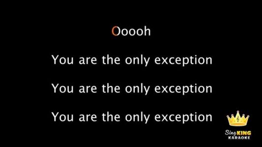 Paramore - The Only Exception